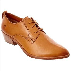 Frye Reese oxford tan boots